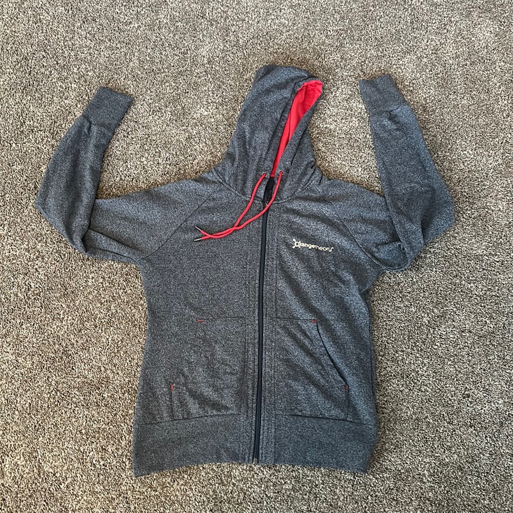 Orangetheory size Large zip up hooded sweatshirt